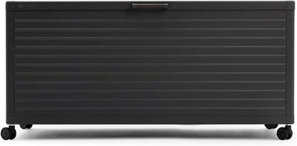 MIRADOR 281 Gallon Outdoor Storage Box Waterproof, Metal Deck Box by Mirador