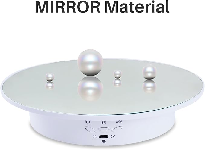 Rotating Display Stand Turntable Stand Black Spinning Stand - Image 4