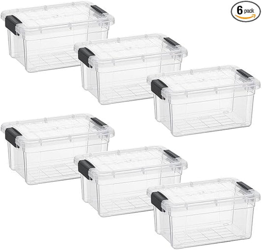 Superio Clear Storage Bins by Superio