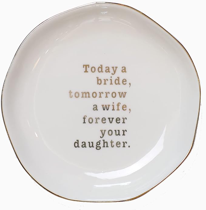 Mother of Bride Ring Dish, Weeding Gifts by VINCOMIC