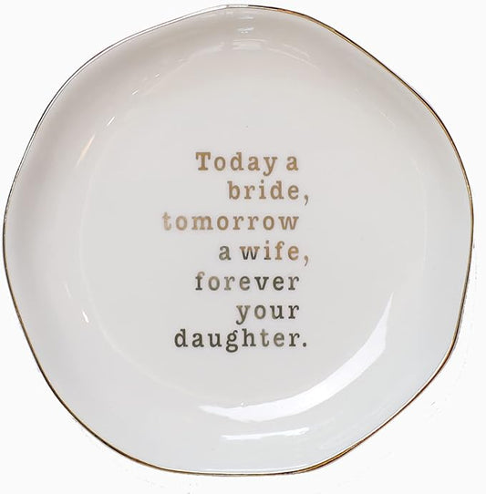 Mother of Bride Ring Dish, Weeding Gifts by VINCOMIC