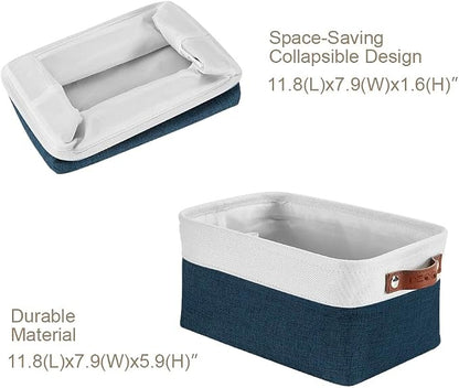 DECOMOMO Small Storage Basket, Closet Storage Bins, Baskets - Image 7