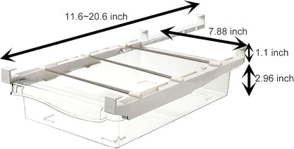 Yatmung 2 Pack Fridge Drawer Organizer - Image 4
