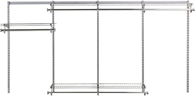 Rubbermaid Configurations Custom Closet Kit 4-8 Ft. Adjustable Metal Wire - Image 3