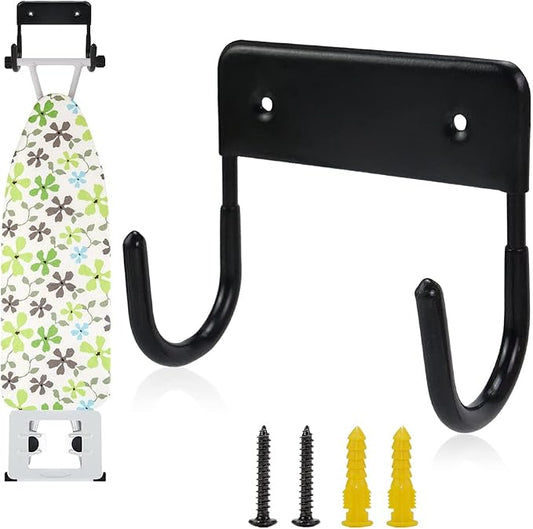 Ironing Board Hanger Wall Mount Ironing Board Holder Organizer Wall Rack by EXCLEN