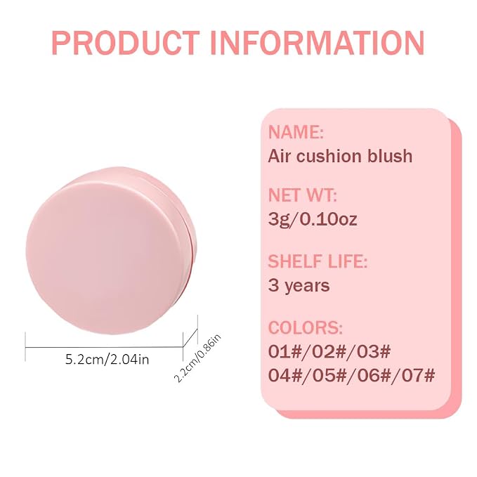 Powder Matte Blush Cheeks Face Makeup - Image 6