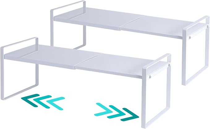 2-Pack Expandable Shelf Organizer by LJHFUQHUHU