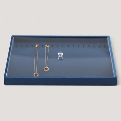 Acrylic Stackable Cover For Most 9.46" D x 13.79" W x 1.18" H Inch Jewelry Trays - Image 9