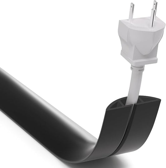 ZhiYo 5.6ft Cord Covers for Wires on Floor, Cord Hider Floor Hide Extension by ZhiYo