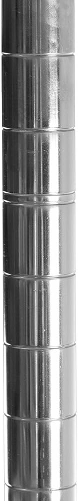 Shelving Inc. 8" d x 30" w x 64" h Chrome Wire Shelving - Image 3