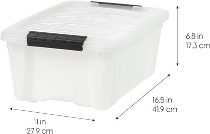 IRIS USA 13 QT Plastic Storage Box - Image 2