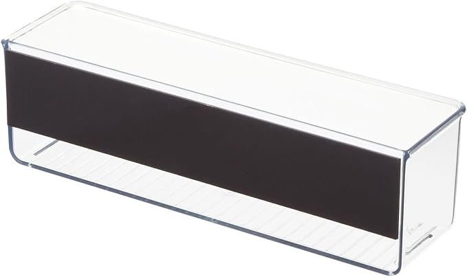 iDesign Magnetic Medium Clear Plastic Organizer Bins - Image 3