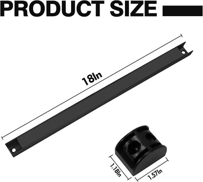 5 Pack Magnetic Tool Holder, Magnetic Strips Tool Magnet Bar PVC Coated - Image 2