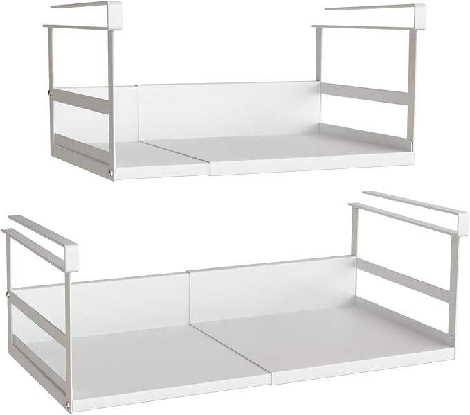Expandable Under Cabinet Shelf Organizer by SHINEWON