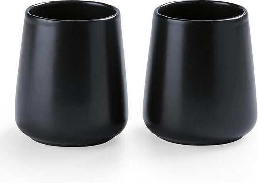 Matte Black Toothbrush Holders for Bathroom by Eyrozia