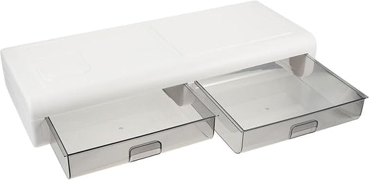 Monitor Riser Stand with Transparent Black Drawer Sturdy Computer Holder Desk by Unknown