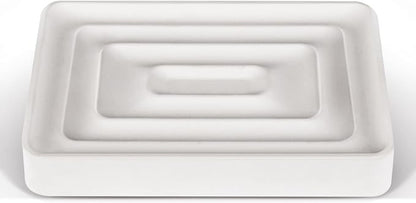 1 Pack Diatomite Soap Dish Holder, Quick Dry Stone Bath Tray, Diatomaceous by SlowSLog