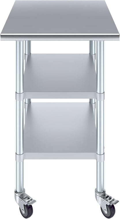 AmGood Stainless Steel Work Table - Image 2