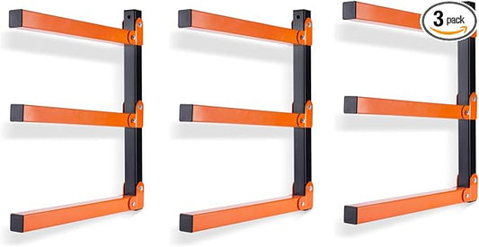 Ultrawall Wall Mount Wood Organizer Racks, Lumber Storage Metal Racks Wood by UltrawallGarageTools