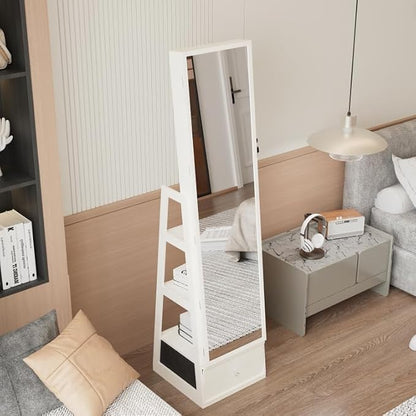 Montary Jewelry Cabinet with Full-Length Mirror - Image 3
