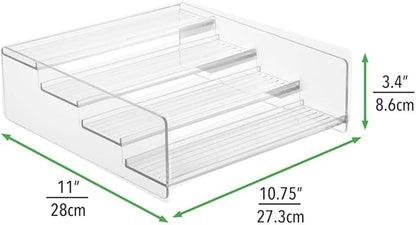 mDesign Plastic Bathroom Storage Organizer Shelf - Image 3
