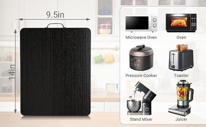 Sliding Tray for Coffee Maker, 360° Rotating Appliance Slider for Kitchen - Image 2