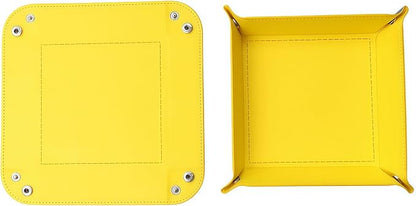 siduater Valet Tray Desktop Storage Organizer – Vegan Leather Catchall Tray - Image 4