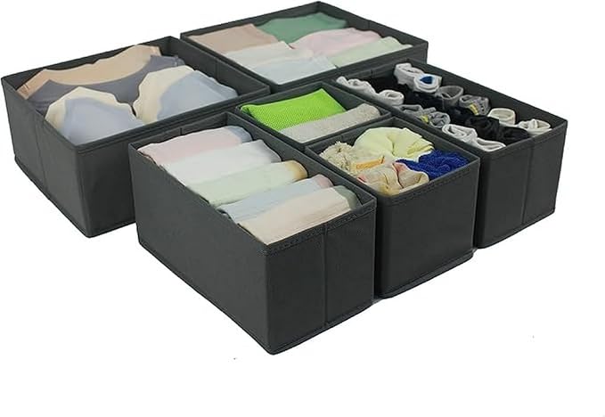 Amazon Basics Cloth Drawer Storage Organizer Boxes - Image 3