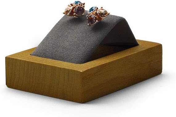Jewelry Tray Solid Wood Earrings Display Stand - Image 6