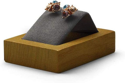 Jewelry Tray Solid Wood Earrings Display Stand - Image 6