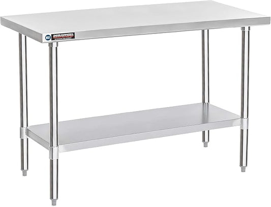 DuraSteel 30x60 Stainless Steel Work Table by DuraSteel