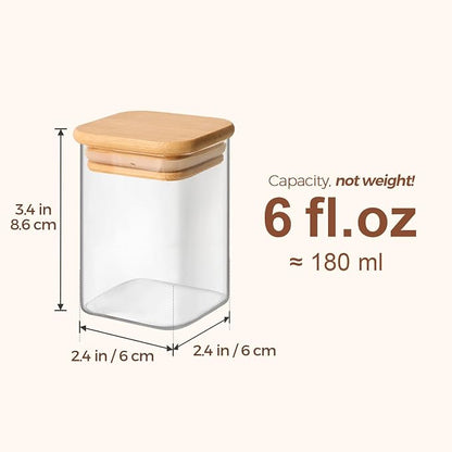 ComSaf 16Pcs Glass Spice Jars - Image 3