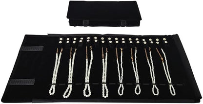 Velet Travel Jewelry Case Roll Bag Organizer - Image 5