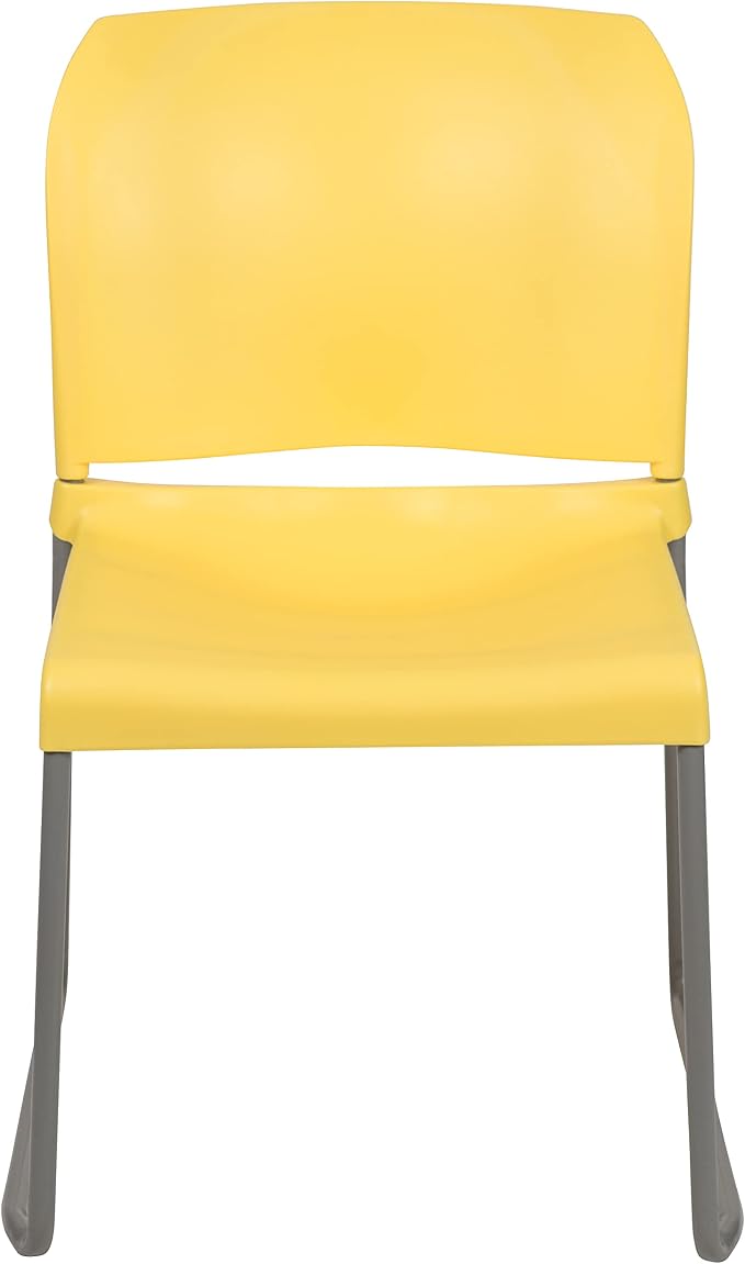 Flash Furniture HERCULES Series 5 Pack 880 lb. Capacity Yellow Full Back - Image 10