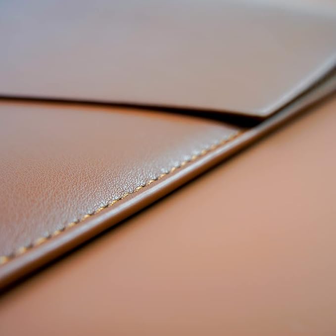 PU Leather Laptop Sleeve 13 Inch Compatible - Image 4