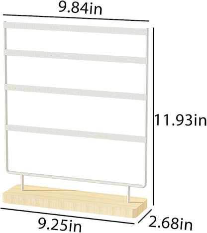 Earring Holder Organizer, Pierced Large Earrings Display Stand - Image 6