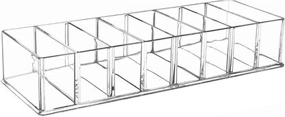 JUOPZKENN Transparent Acrylic Makeup Stand, 8 Spaces Eyeshadow Palette Organizer - Image 9