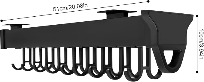 mignonnememe Pull-out Storage Rack Wall-mounted Slide Out Cabinet Shelf Hanging - Image 5