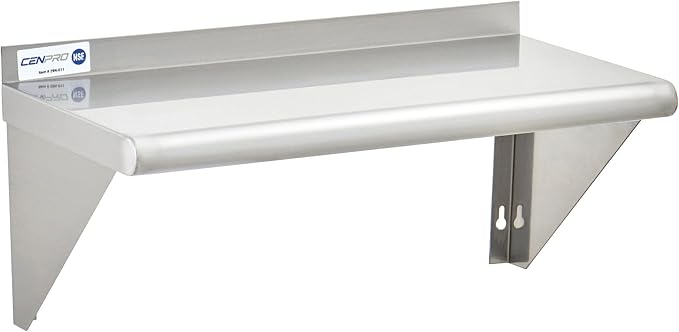 Commercial Wall Shelf - 255 lb. Weight Capacity by CenPro