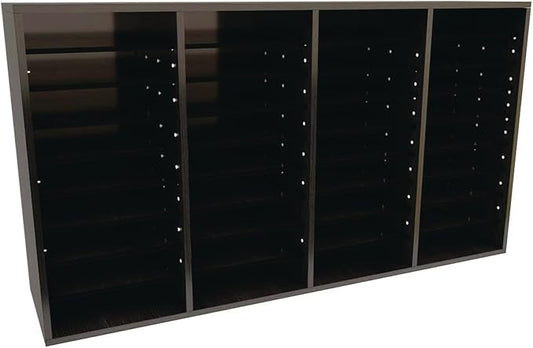 AdirOffice Wooden Adjustable Literature Organizer, 36 Compartment Office Mailbox by AdirOffice