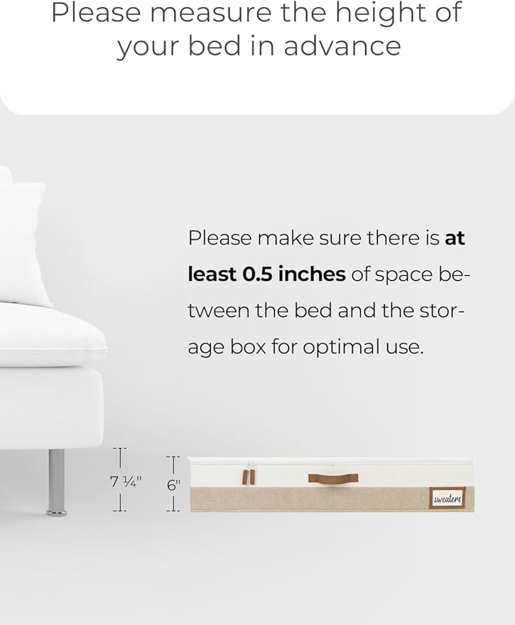StorageWorks Large Under Bed Storage Containers - Image 3