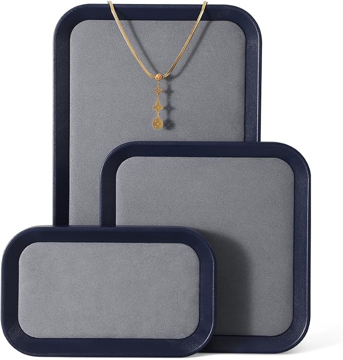 Ring Display Tray, Leather Earring Organizer, Luxury Key Tray, Premium - Image 4