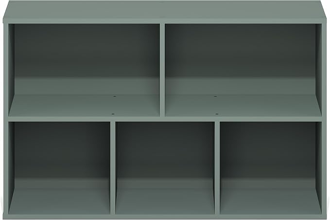 Furinno LUDER Book Shelf, 5-Cube Bookshelf, Reversible Bookcase, 9.4" x 19.5" x - Image 7