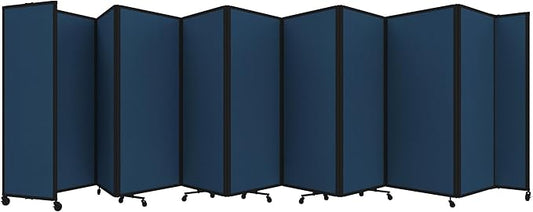 Versare Room Divider 360 Portable Wall Partition | Folding Panels | Large by VERSARE