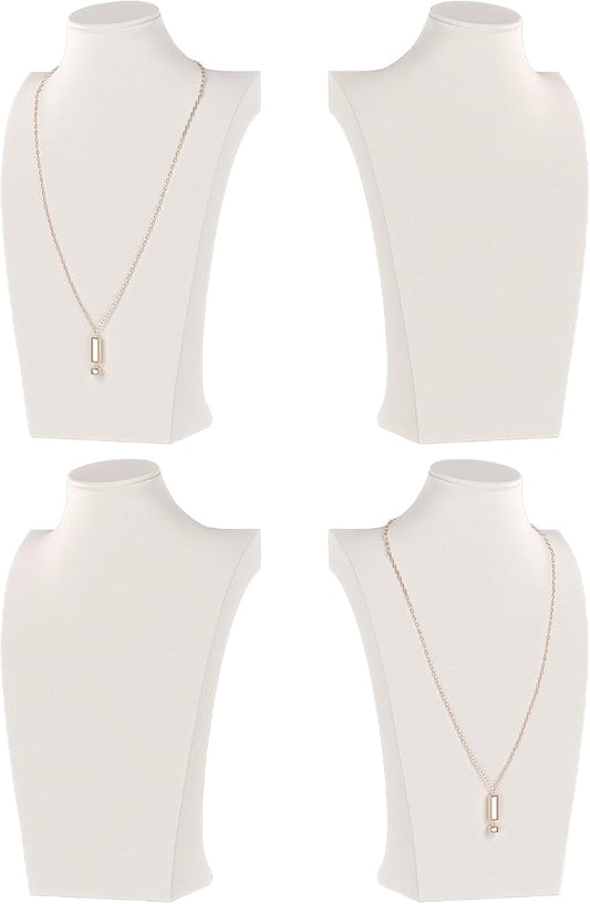 Necklace Bust Display Stand, Necklace Holder, Pendant Chain Necklace Organizer by KunGe