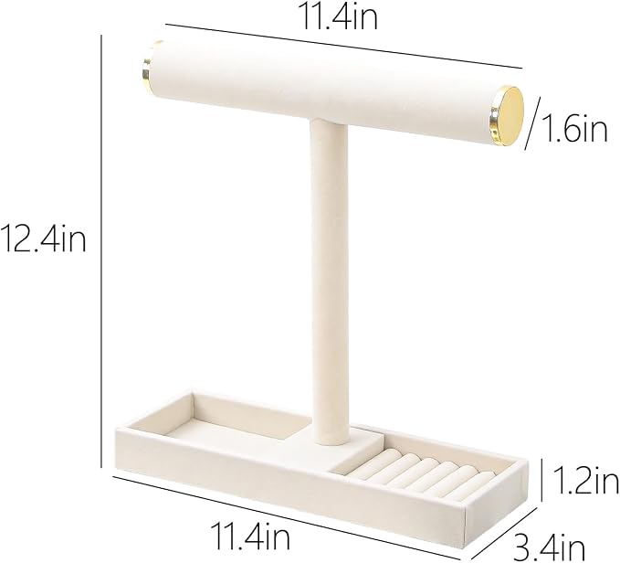 Necklace Display Holder, Bracelet Organizer Stand - Image 3
