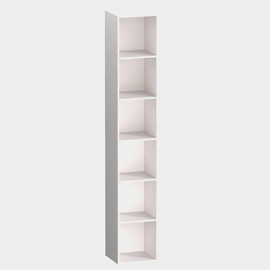 6 Cube Storage Organizer, 6 Tier Vertical Cube Bookcase Freestanding Storage by VAFHYLLIS