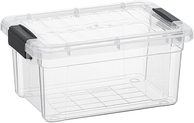 Superio Clear Plastic Storage Bin by Superio