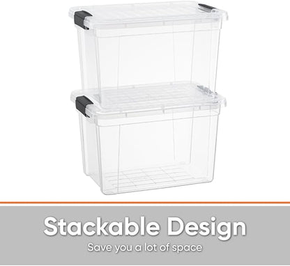 Superio Clear Storage Bins - Image 5