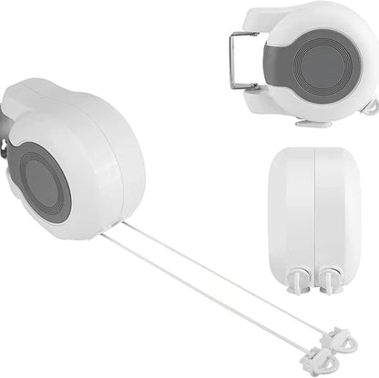 Durable Wall Mounted Retractable Clothes Line Washing Line Indoor Outdoor - Image 5